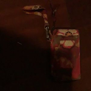 Vera Bradley printed wristlet